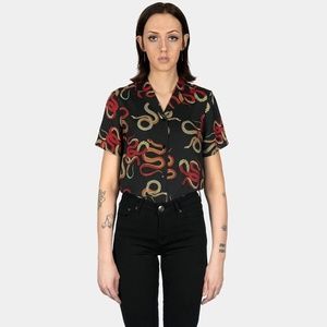 Snake Blouse - Straight to Hell Apparel